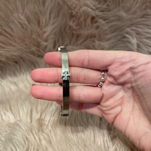 Tory Burch Logo Bangle Bracelet